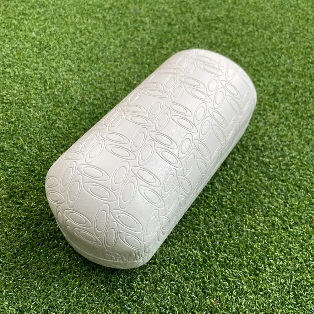Oakley White Embossed Logo Hard Shell Clamshell Sunglasses Case ONLY Large